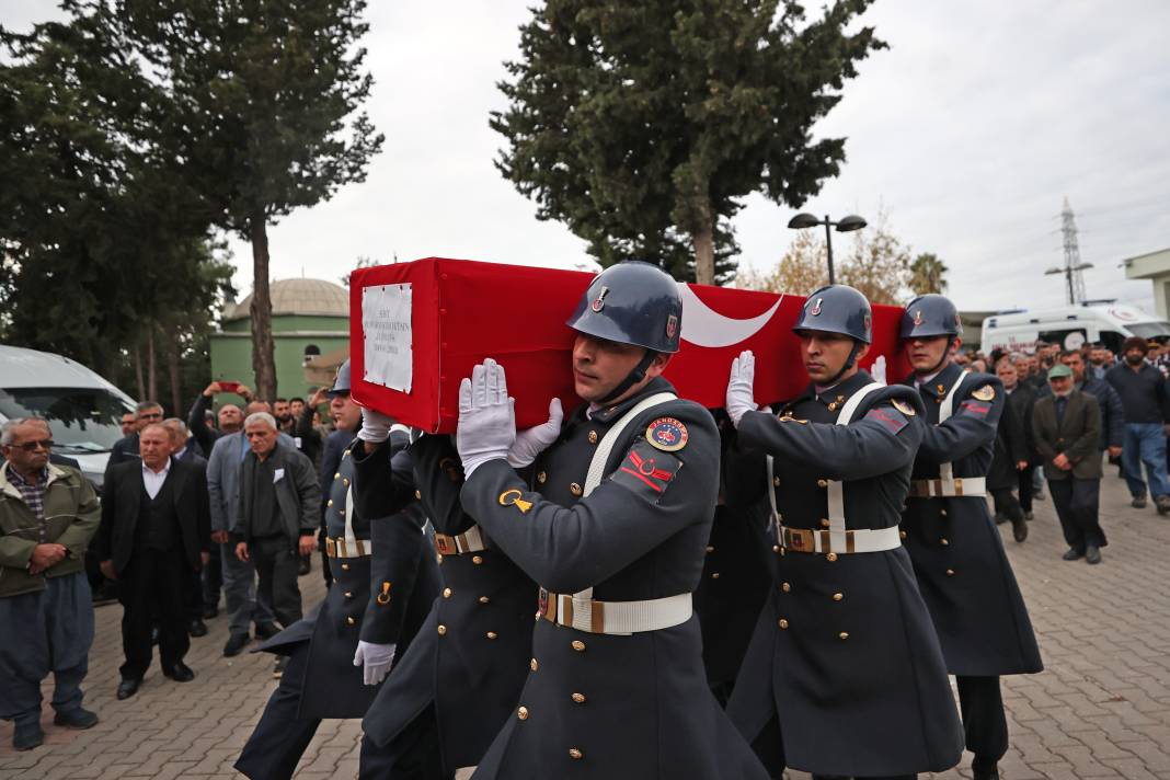 Şehit Jandarma Uzman Çavuş Yetişen son yolculuğuna uğurlandı 12